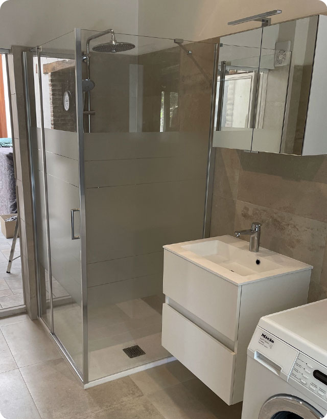 renovation de la buanderie en salle de bain a liege