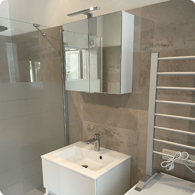 renovation d une buanderie en salle de bain a liege