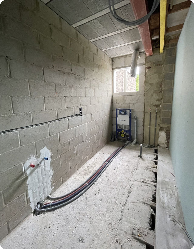 salle de bain avant renovation