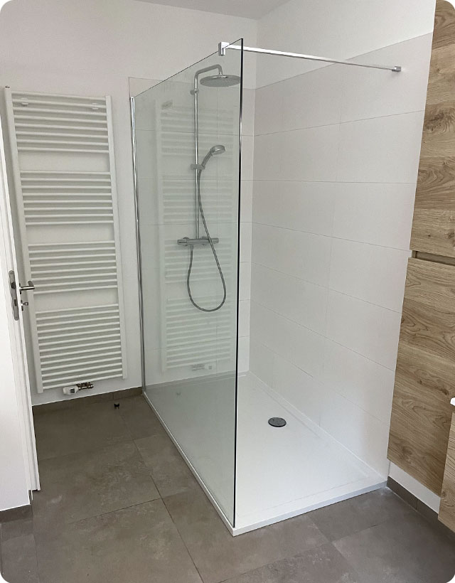 creation de salle de bain avec douche italienne a liege 